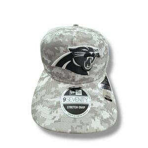 New Era Carolina Panthers Salute to Service 9SEVENTY Stretch‎ Snap Hat Cap